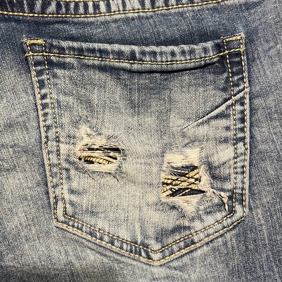 BKE Payton Universal fit Mid rise bootcut. Size 29x31.5 (29R) Mid/acid wash - Picture 6 of 11